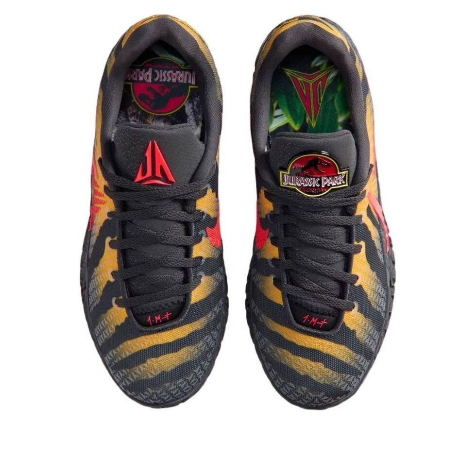 Nike x Jurassic Park Ja 3 EP 'Raptor' IU7239-001 - Image 3