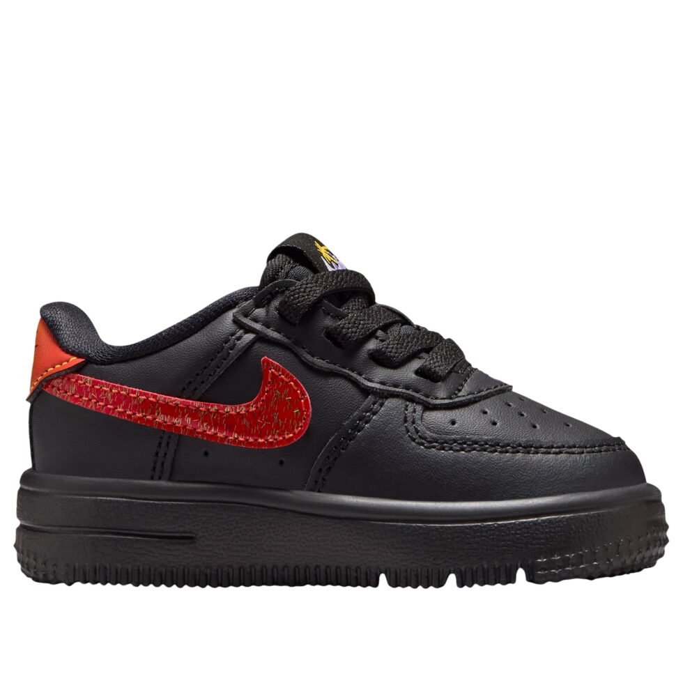 (TD) Nike Force 1 Low EasyOn 'Black Laser Orange' IV5947-001 - Image 2