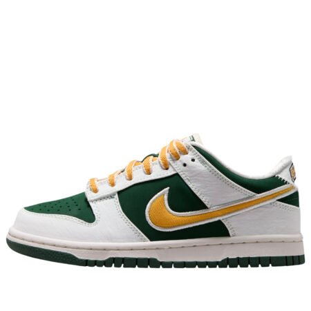(GS) Nike Dunk Low LV8 'Sail Fir University Gold' IV5971-100