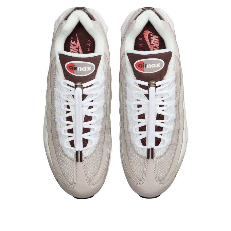 Nike Air Max 95 Big Bubble SE 'White Grey Mystic Dates' IW1241-100 - Image 2