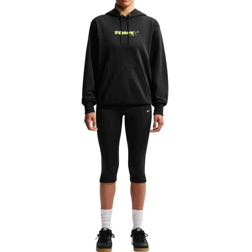 Nike x TOMA Soccer Pullover Hoodie 'Black' JJ9192-010 - Image 2