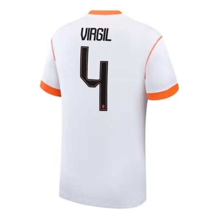 Nike Virgil van Dijk Netherlands National Team 2026 Match Away Dri-FIT ADV Jersey 'White' NN203949364-NED