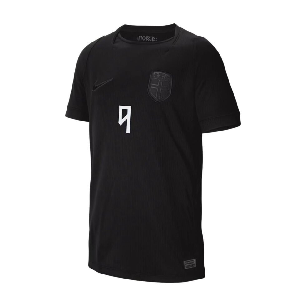 (GS) Nike Erling Braut Haaland Norway National Team 2026 Stadium Away Dri-FIT Jersey 'Grey' NN203949406-NOR - Image 2