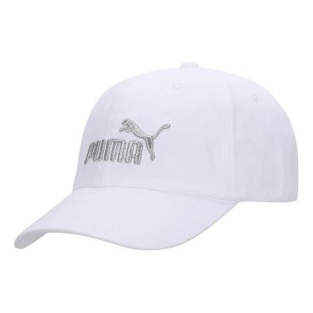 PUMA Essential Baseball Cap 'White Sliver' 022416-87