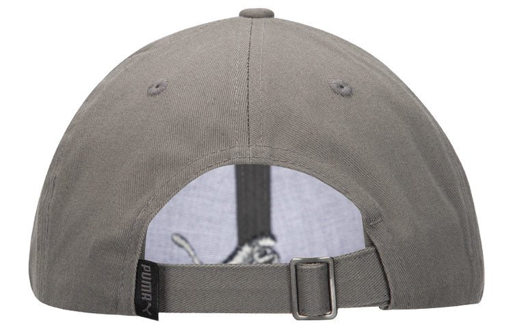 PUMA Archive Logo Baseball Cap 'Grey' 022554-18 - Image 2