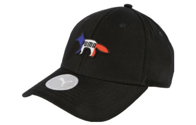 PUMA x Maison Kitsune Baseball Cap 'Black' 023337-01 - Image 3