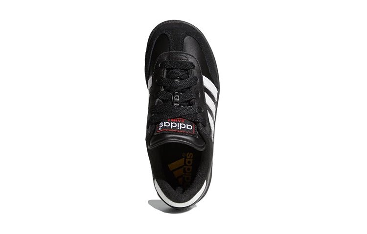 (GS) adidas Samba Classic 'Black White Kid' 036516 - Image 5