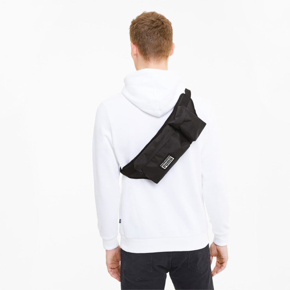 PUMA Academy Multi Waist Bag 'Black' 077303-01 - Image 3