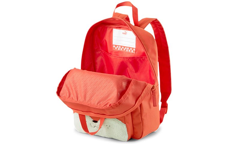 (GS) PUMA Animals Backpack 'Orange White' 077455-01 - Image 3