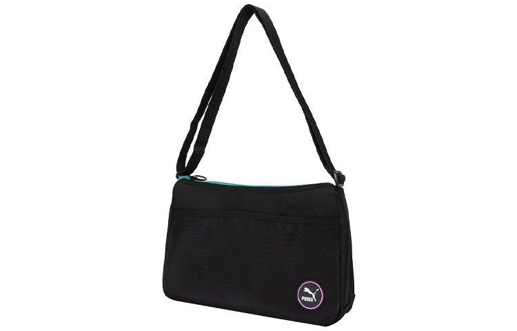 (WMNS) PUMA Prime Street Shoulder Bag 'Black White' 078755-01 - Image 2