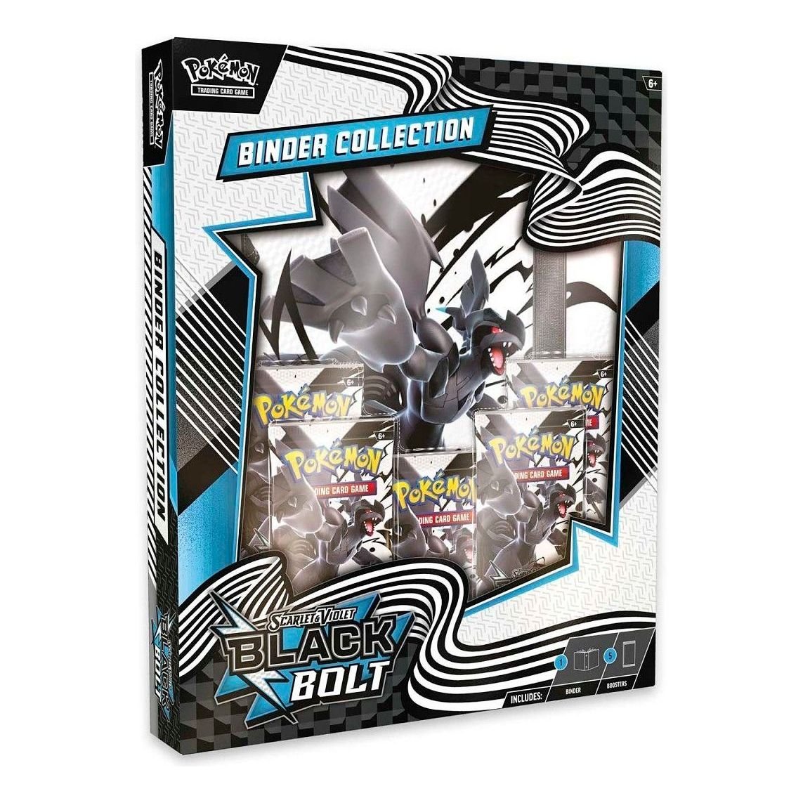 Pokemon Card Eng. 2025 Pokemon SV: Black Bolt Binder Collection Box 10-10039-120