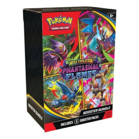 Pokemon Card Eng. 2025 Pokemon ME02: Phantasmal Flames Booster Bundle Box 10-10191-101