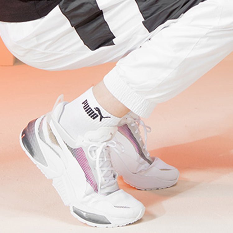PUMA Sneaker Socks 3 pack 'White Black' 100002945-003 - Image 3
