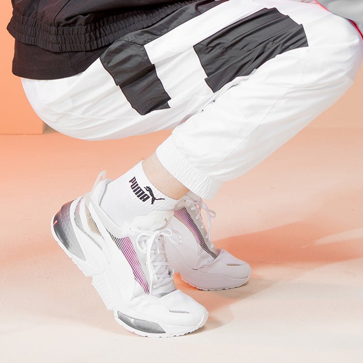 PUMA Sneaker Socks 3 pack 'White Black' 100002945-003 - Image 4