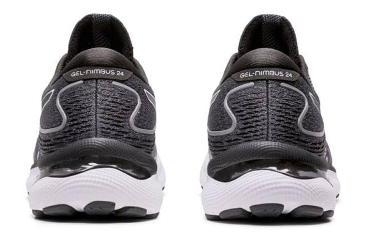 ASICS Gel-Nimbus 24 2E Wide 'Black White' 1011B361-001 - Image 5