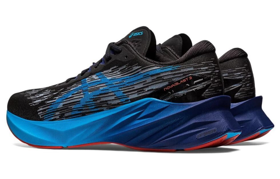 ASICS Novablast 3 'Black Island Blue' 1011B458-004 - Image 4