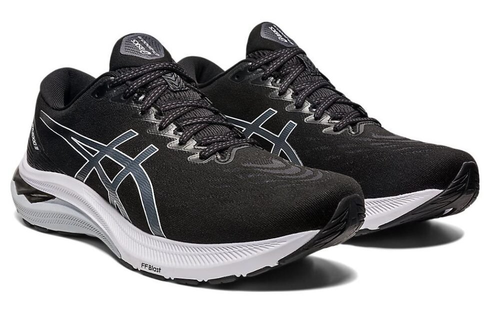 ASICS GT-2000 11 4E Wide 'Black White' 1011B476-004 - Image 3