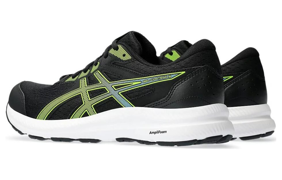 ASICS Gel-Contend 8 'Black Electric Lime' 1011B492-012 - Image 5