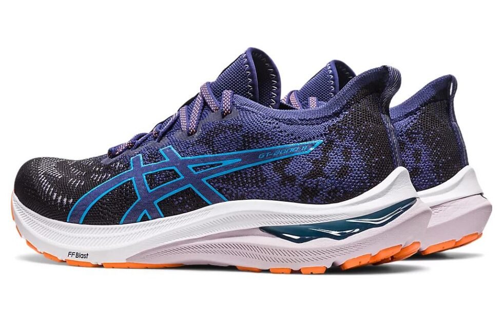 ASICS GT-2000 11 MK Knit 'Indigo Blue Peach' 1011B566-001 - Image 4