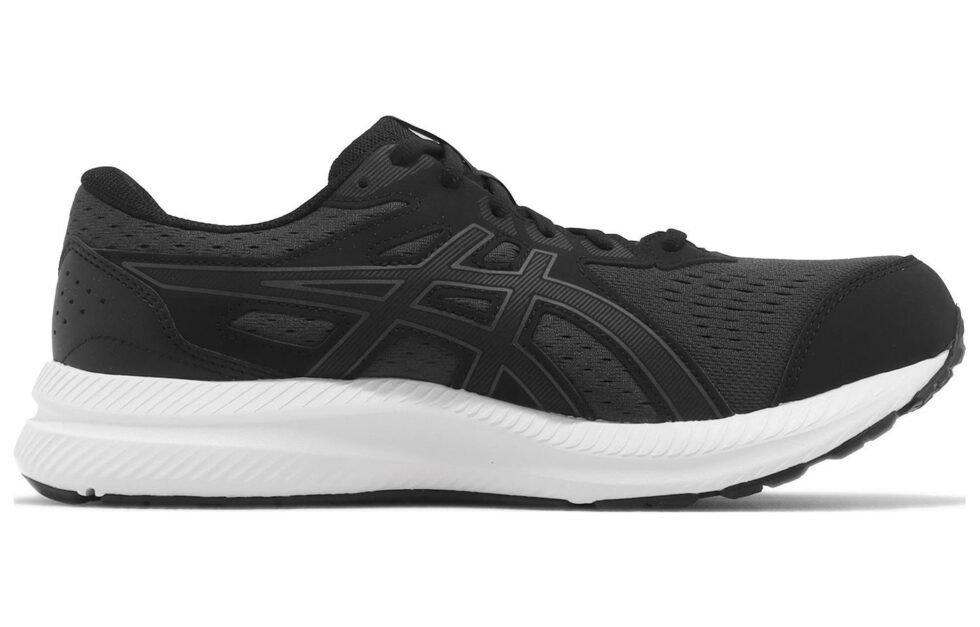 ASICS Gel-Contend 8 4E 'Black White' 1011B679020 - Image 3