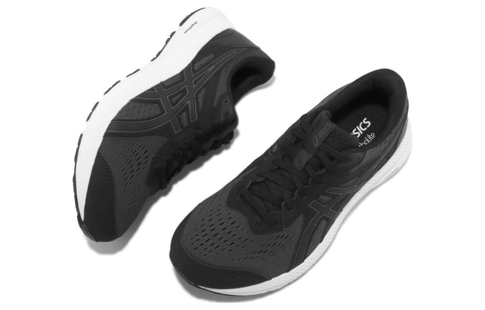 ASICS Gel-Contend 8 4E 'Black White' 1011B679020 - Image 6