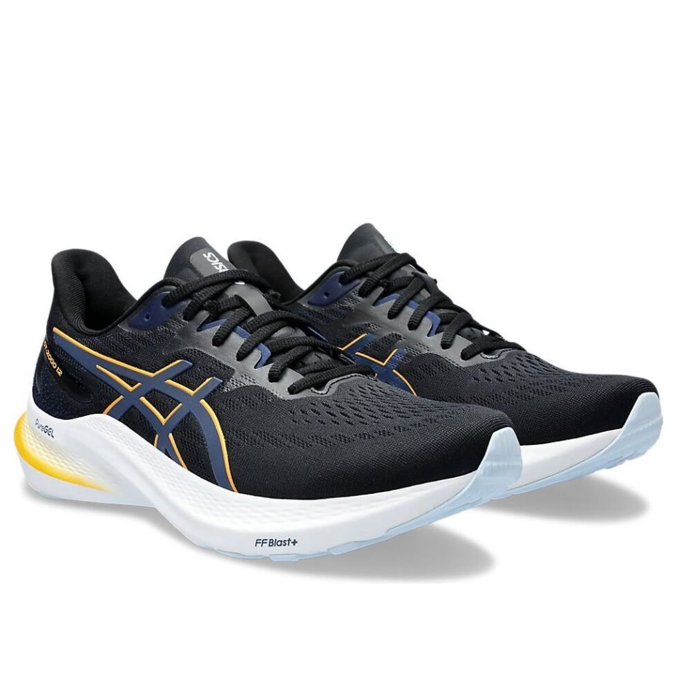 ASICS GT-2000 12 'Black Fellow Yellow' 1011B691-005 - Image 3