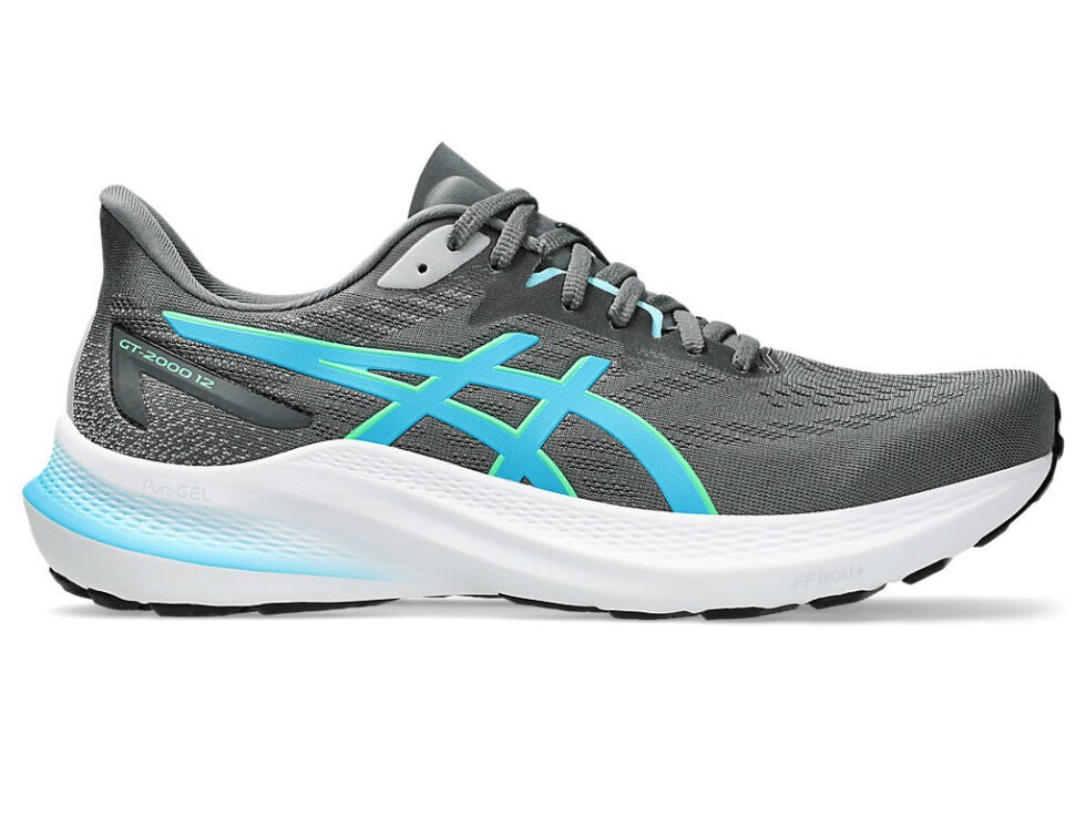 ASICS GT-2000 12 'Steel Grey Digital Aqua' 1011B691-022 - Image 2