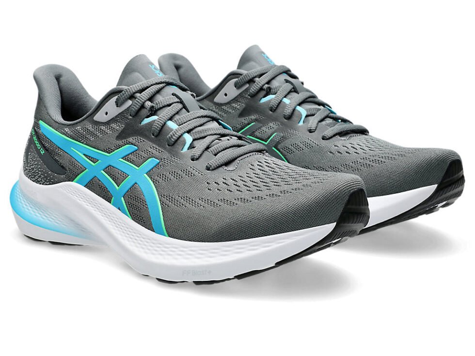 ASICS GT-2000 12 'Steel Grey Digital Aqua' 1011B691-022 - Image 3
