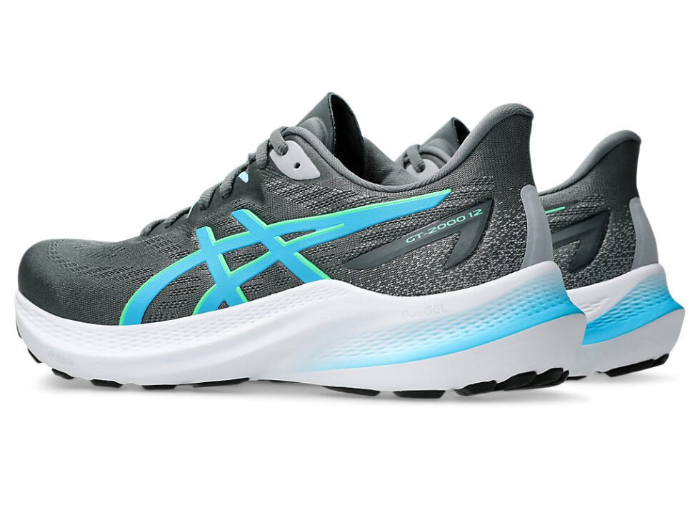 ASICS GT-2000 12 'Steel Grey Digital Aqua' 1011B691-022 - Image 5