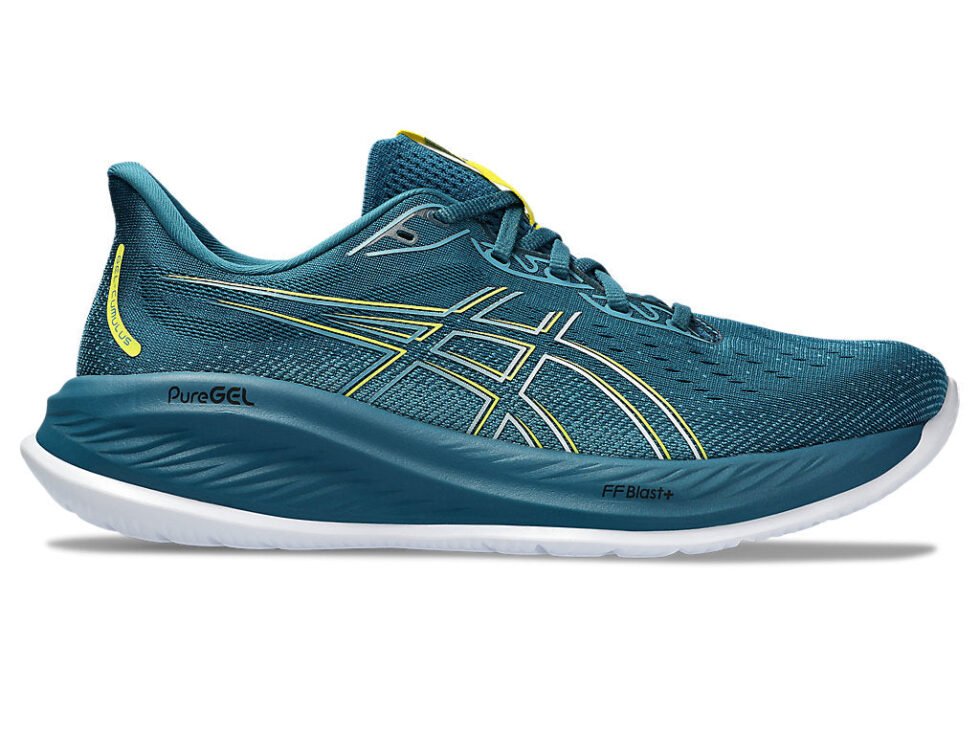 ASICS GEL-Cumulus 26 'Evening Teal Bright Yellow' 1011B792-400 - Image 2