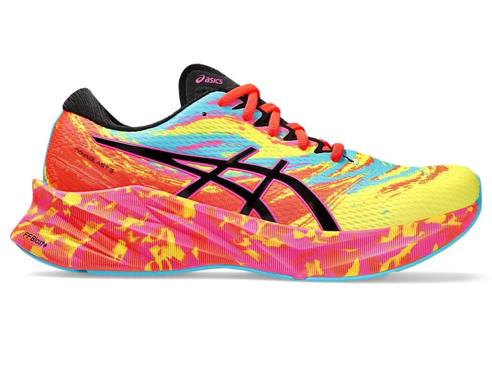 ASICS Novablast 3 'Aquarium Vibrant Yellow' 1011B804-400 - Image 2