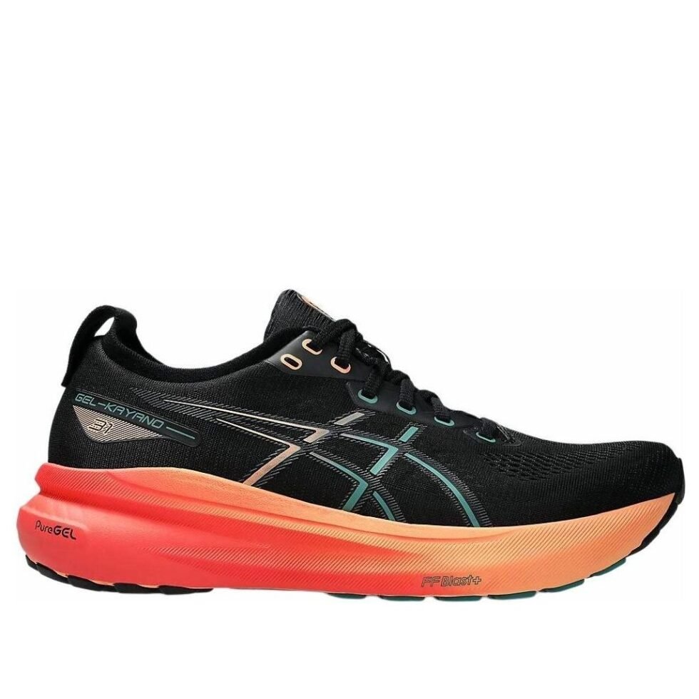 ASICS Gel-Kayano 31 2E 'Black Orange' 1011B869-004 - Image 2