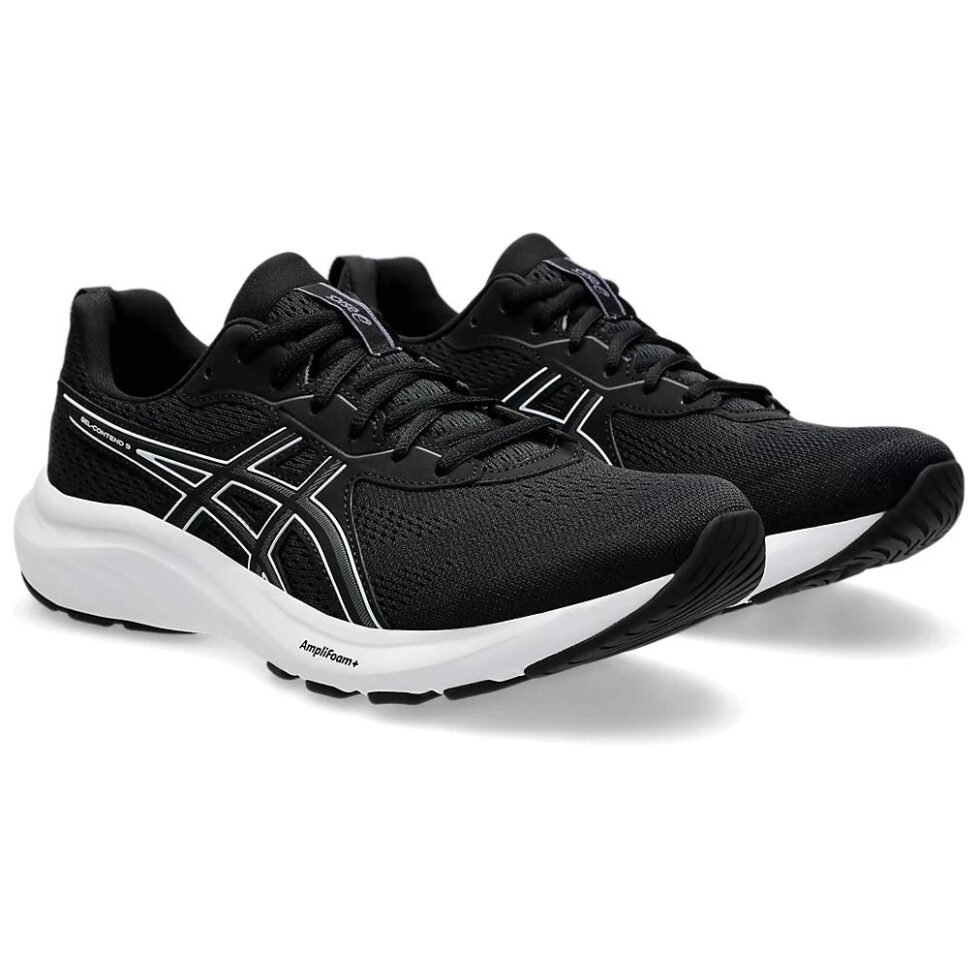ASICS Gel-Contend 9 'Black White' 1011B882-002 - Image 3