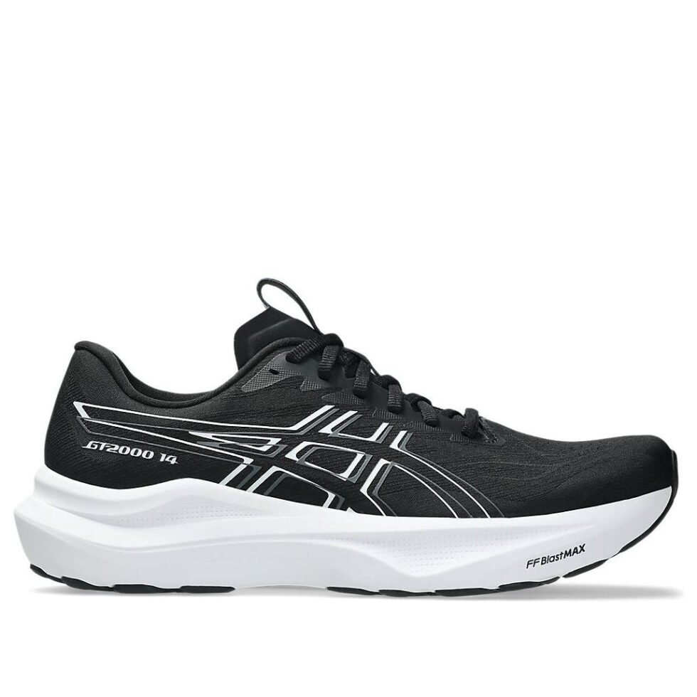 ASICS GT 2000 14 Extra Wide 'Black White' 1011C057-001 - Image 2