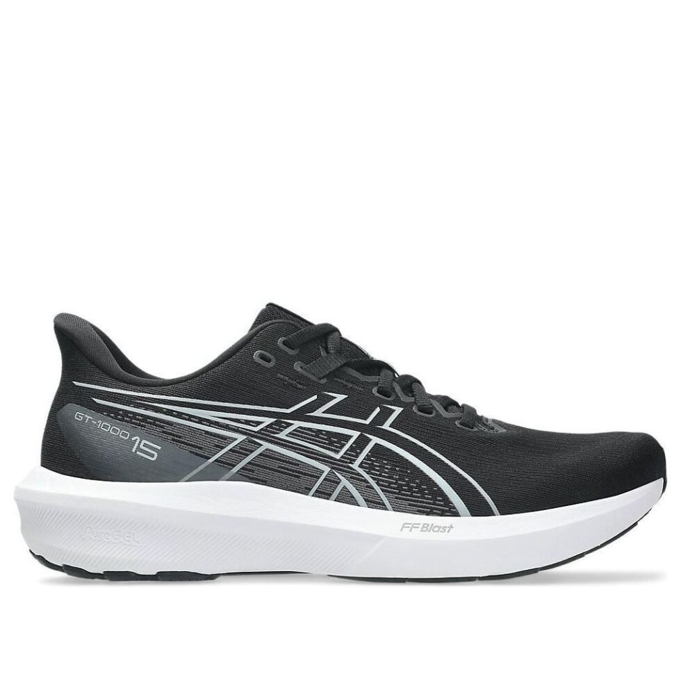 ASICS GT-1000 15 'Black White' 1011C230-002 - Image 2
