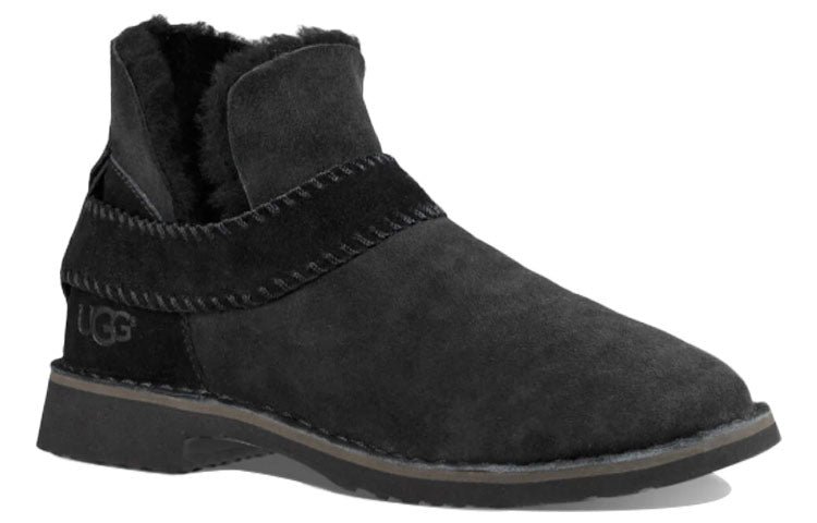 (WMNS) UGG Mckay Boot Chelsea Black 1012358-BLK - Image 5