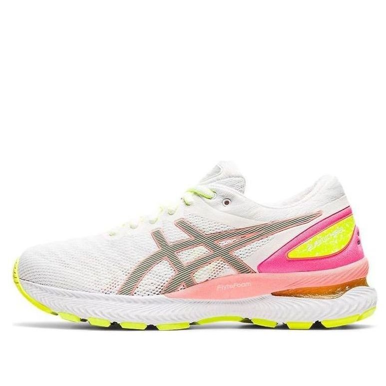 (WMNS) ASICS Gel-Nimbus 22 Lite-Show 'White Sun Coral' 1012A766-100