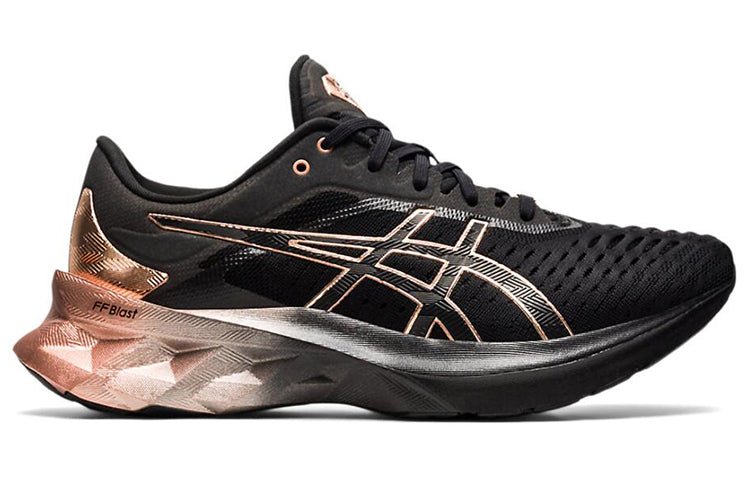 (WMNS) ASICS Novablast 'Black Rose Gold' 1012B014-001 - Image 3