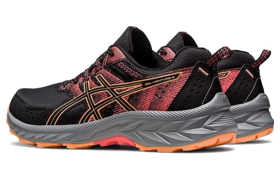 (WMNS) ASICS Gel-Venture 9 'Black Orange' 1012B313-004 - Image 4