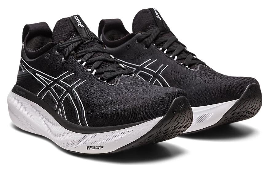 (WMNS) ASICS Gel-Nimbus 25 'Black Pure Silver' 1012B356-001 - Image 3