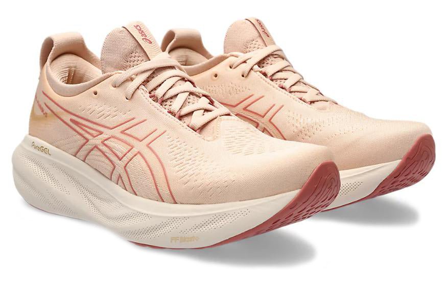 (WMNS) ASICS Gel-Nimbus 25 'Pale Apricot Light Garnet' 1012B356-702 - Image 3