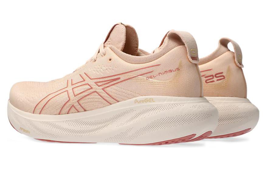 (WMNS) ASICS Gel-Nimbus 25 'Pale Apricot Light Garnet' 1012B356-702 - Image 4