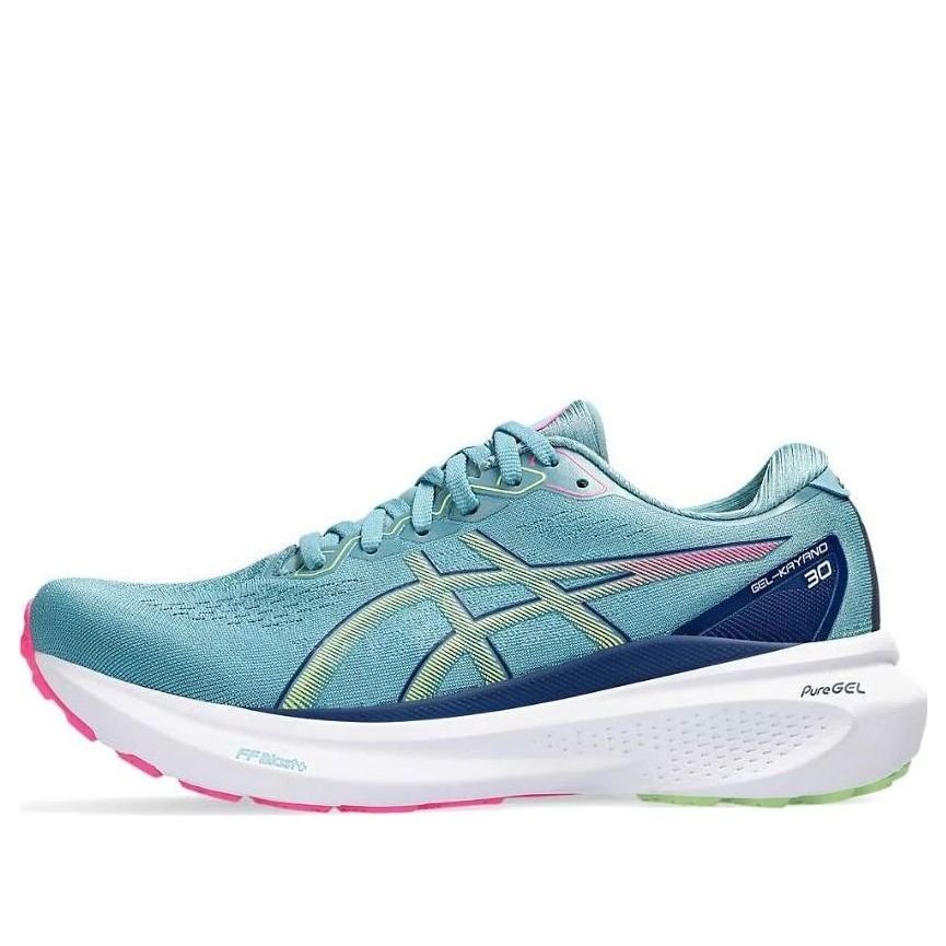 (WMNS) ASICS Gel-Kayano 30 'Gris Blue Lime Green' 1012B357-402