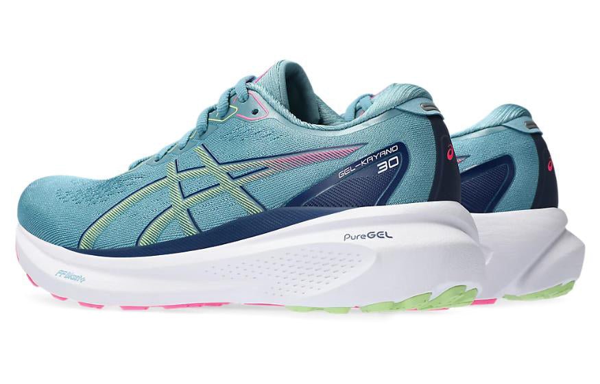 (WMNS) ASICS Gel-Kayano 30 'Gris Blue Lime Green' 1012B357-402 - Image 4