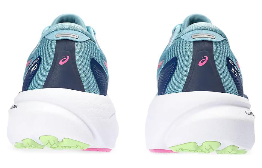 (WMNS) ASICS Gel-Kayano 30 'Gris Blue Lime Green' 1012B357-402 - Image 6