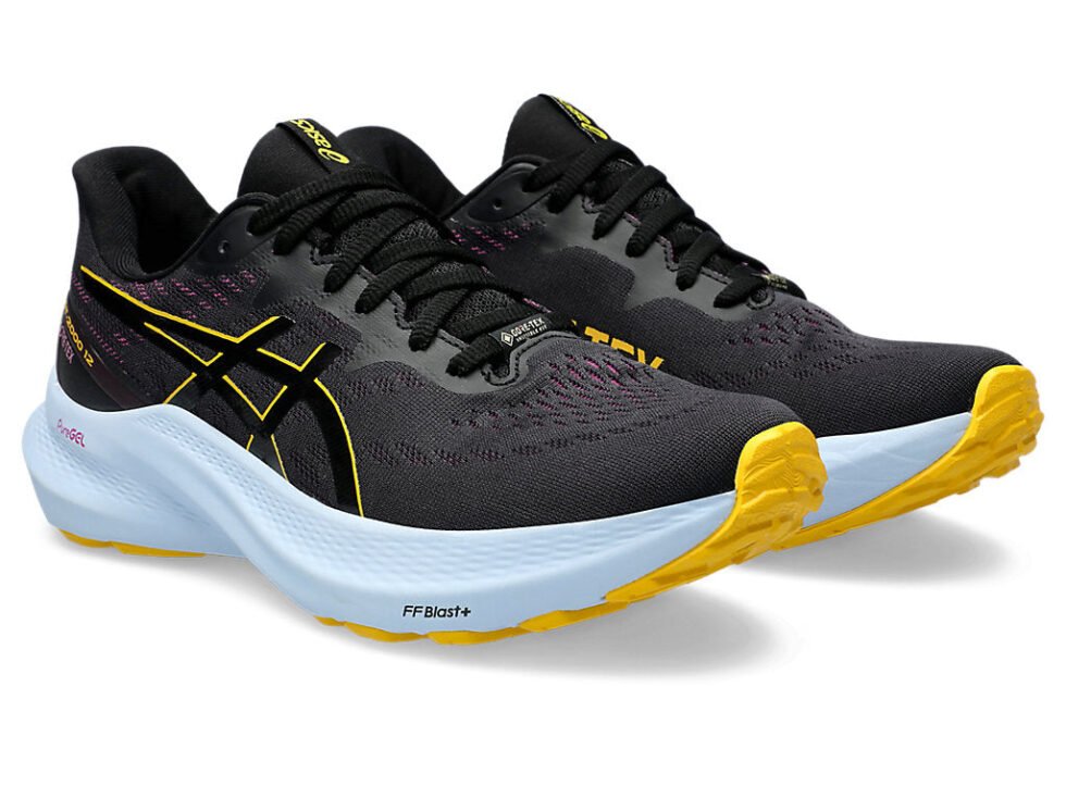 (WMNS) ASICS GT-2000 12 GORE-TEX 'Black Saffron' 1012B507-001 - Image 3