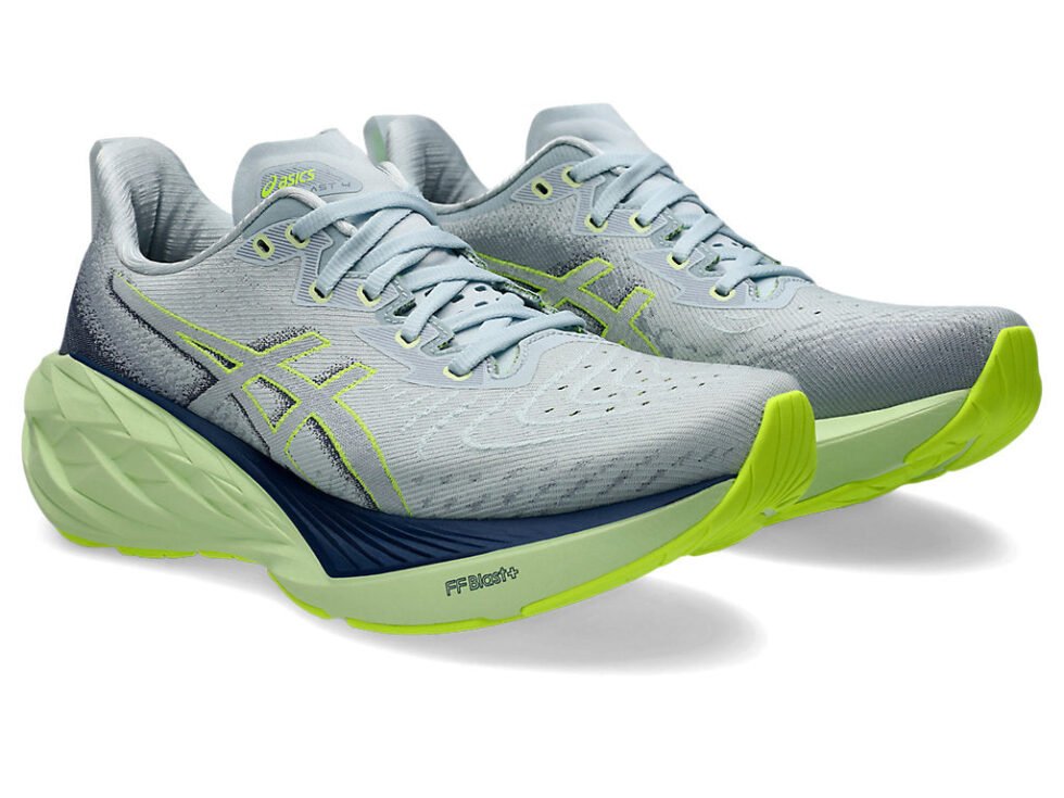 (WMNS) ASICS Novablast 4 Lite-Show 'Grey Green' 1012B510-022 - Image 3