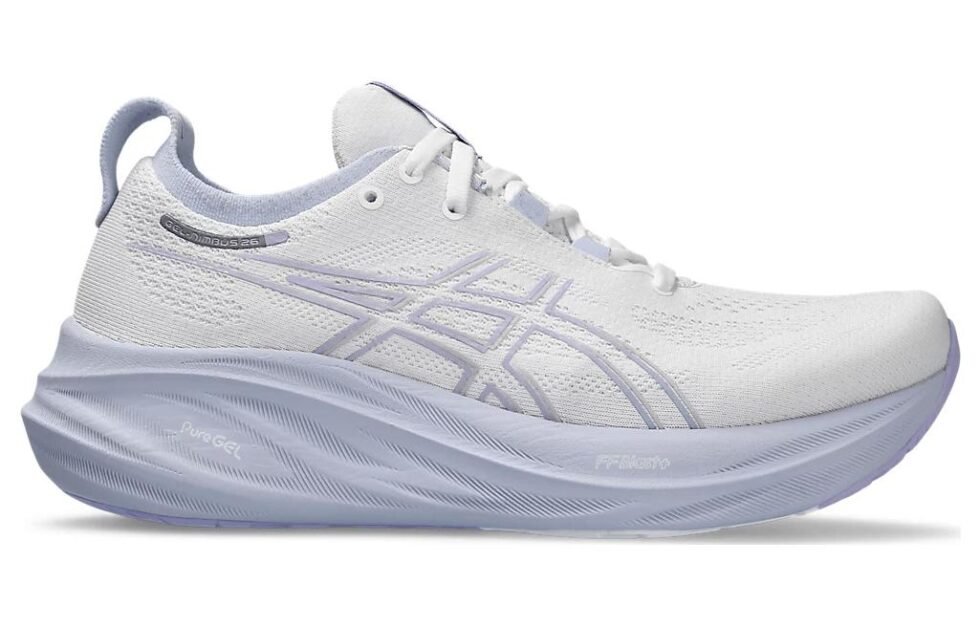 (WMNS) ASICS Gel-Nimbus 26 'White Fresh Air' 1012B601-100 - Image 3