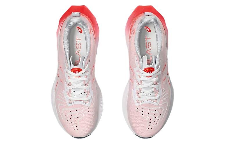 (WMNS) ASICS Novablast 4 'White Sunrise Red' 1012B650-100 - Image 4