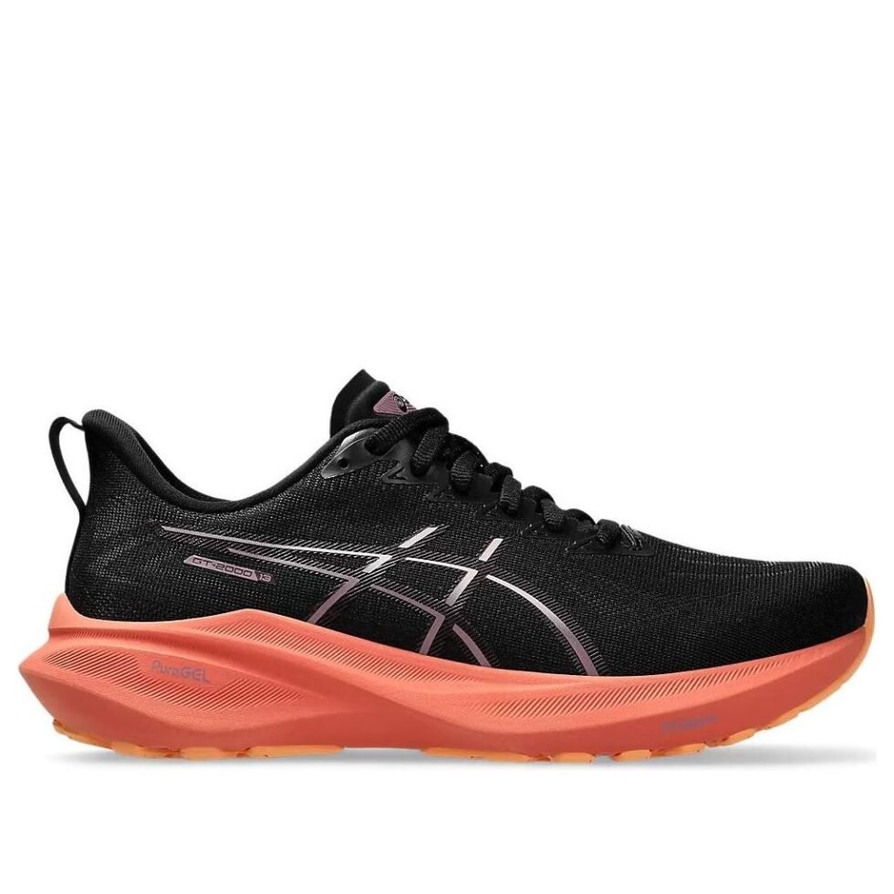 (WMNS) ASICS GT-2000 13 'Black Dark Aubergine' 1012B666-001 - Image 2